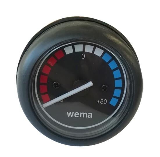 Wema Analog Ampermetre 80 A Siyah