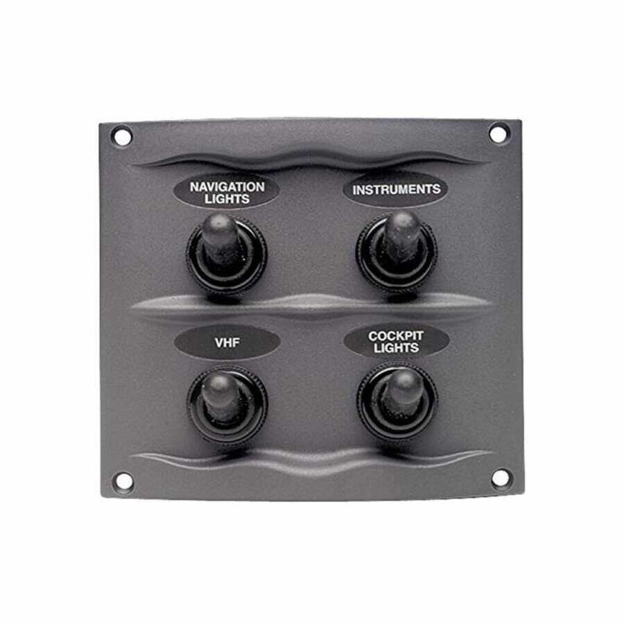 Bep Marine Serpinti Geçirmez Panel 4 Anahtarlı