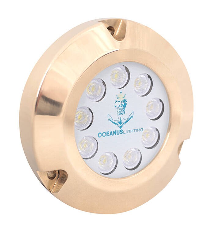 Oceanus OCL0934-B Bronz Su Altı Lambası 9 Led