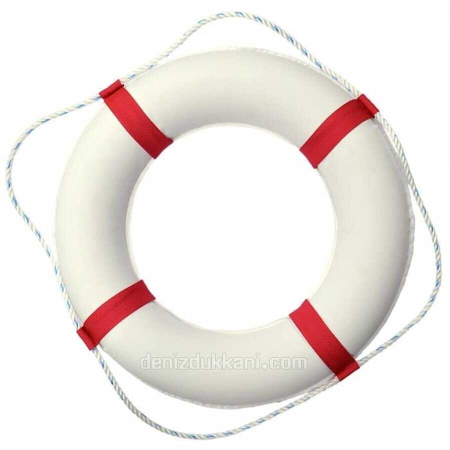 Dekoratif Can Simidi Beyaz 56cm