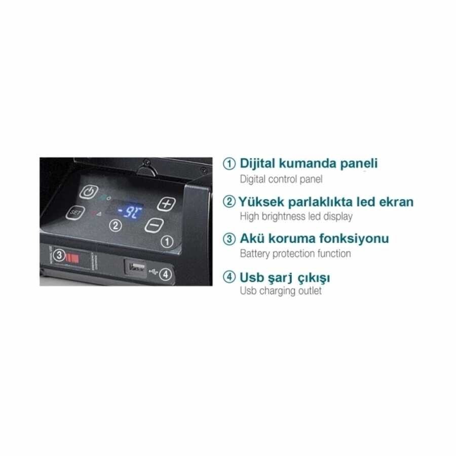 Vitrifrigo VF45P Portatif Buzdolabı 45Litre