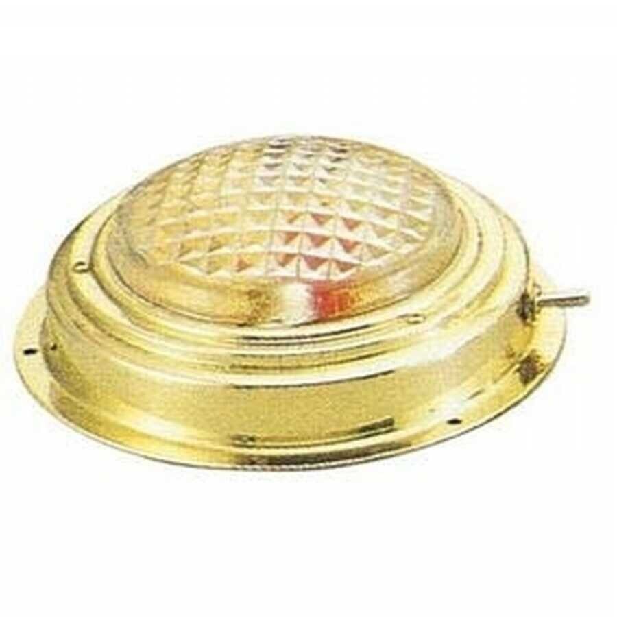 Tavan Lambası Sarı Ø 171mm 12V/15W Şeffaf ve Kırmızı İki Ampullü