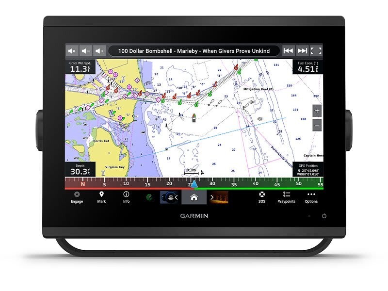 Garmin GPSMAP 1243xsv Marine Chartplotter ve Sonar Combo