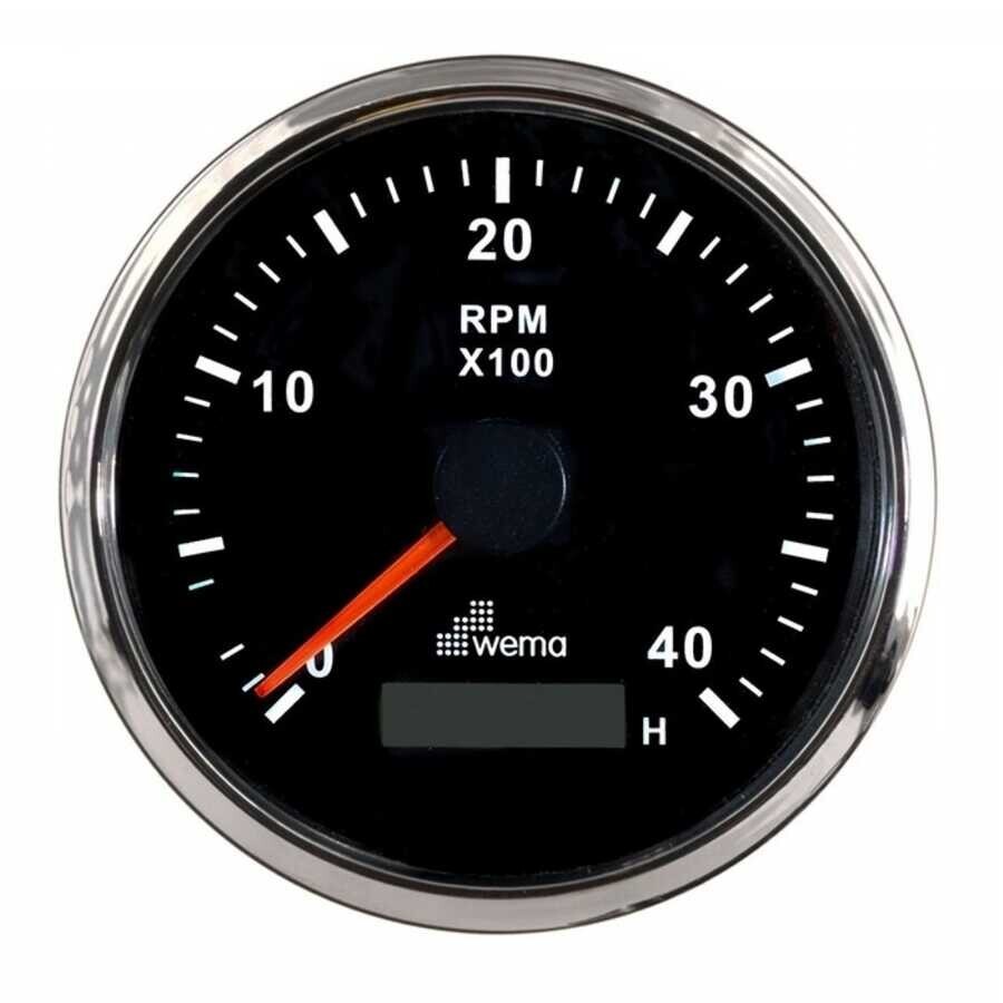 Wema Devir Göstergesi ve Zaman Saati 4000Rpm