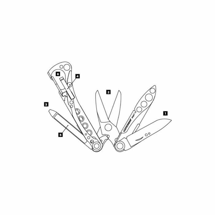 Leatherman Style CS Çakı 6 Fonksiyonlu