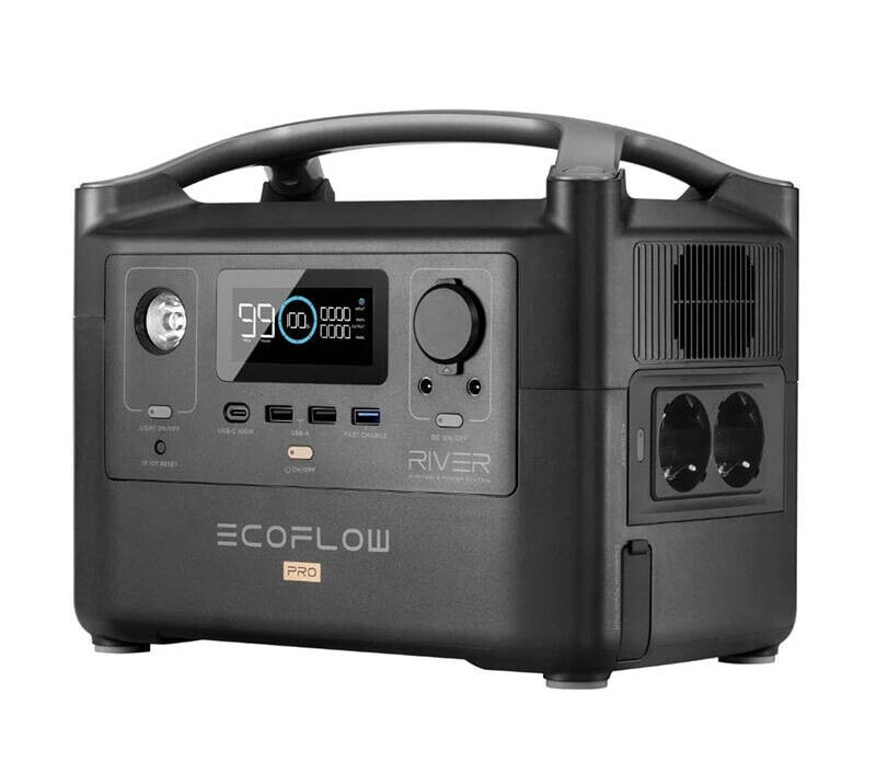 Ecoflow River Pro Taşınabilir Güç Kaynağı 720Wh
