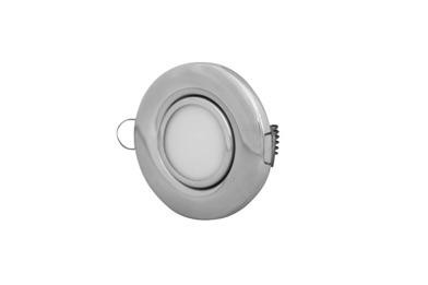 TAVAN LAMBASI GÖMME KROM 82 MM 24 V (GÜN IŞIĞI)