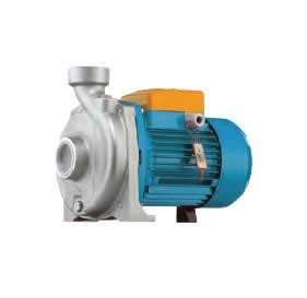 İtalyan City Pumps Döküm Paslanmaz Santrifüj Pompalar NCO 75