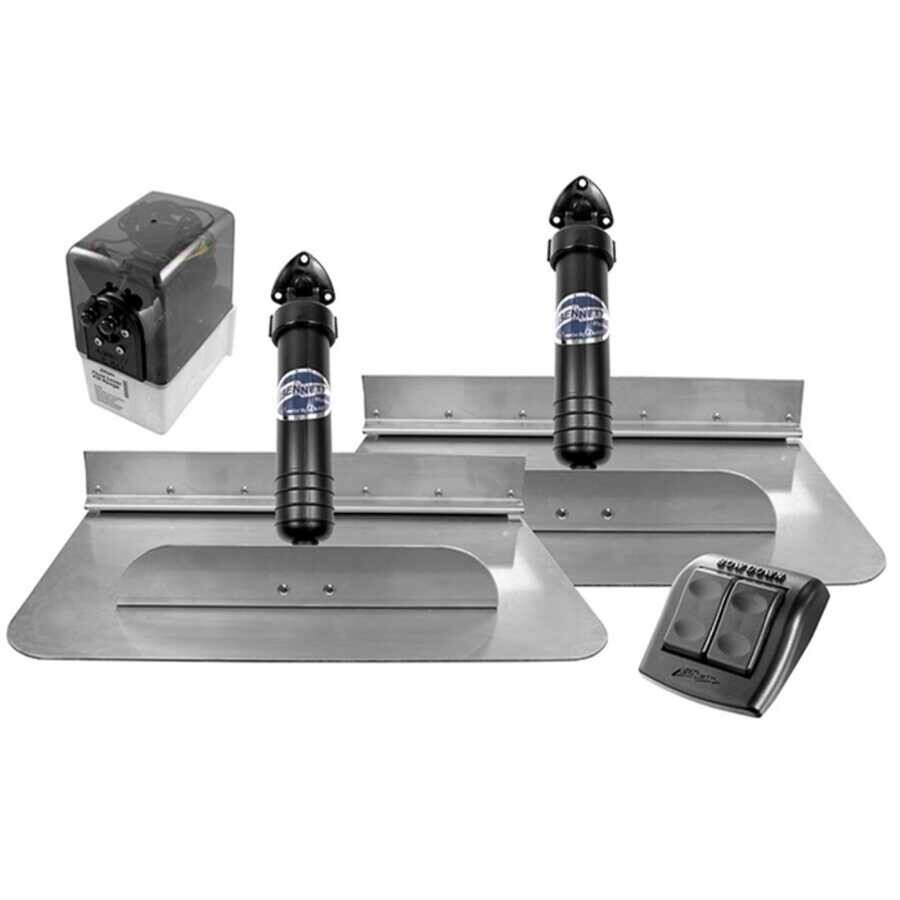 Bennett Tek Pistonlu Hidrolik Flap Seti 12V