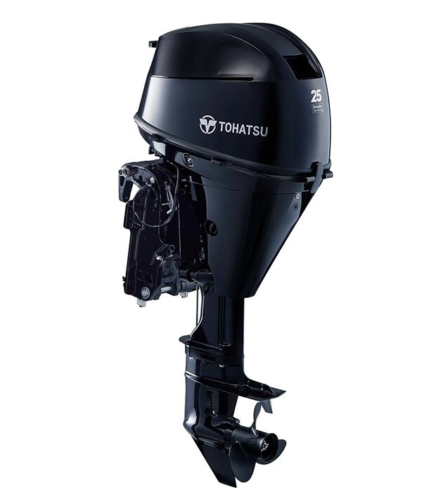 Tohatsu 25 HP Deniz Motoru, Marşlı Trimli, Uzun Şaft (MFS25DETL)