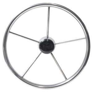 Direksiyon simidi, paslanmaz çelik. 370 mm