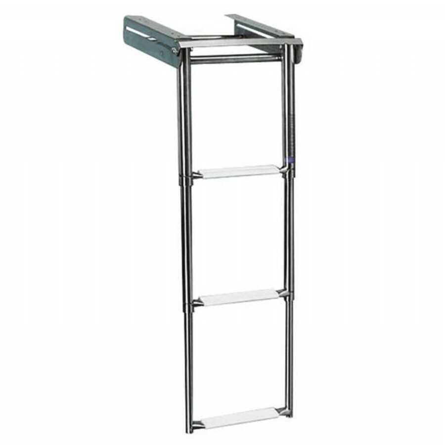 Stairs, stainless steel, platform six M8132