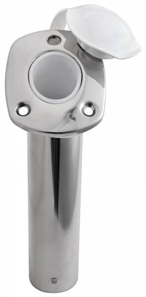 Gömme Kamış Yuvası, Paslanmaz, Beyaz Kapaklı 42mm