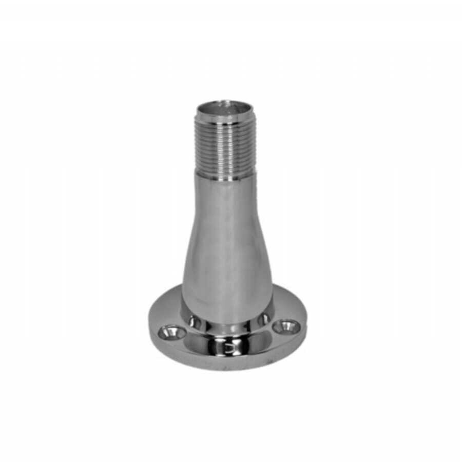 Krom Telsiz Anten Ayağı, Sabit, 10cm