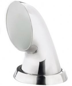 Vetus paslanmaz çelik manika. Model Mistral 75. Beyaz (RAL9003).