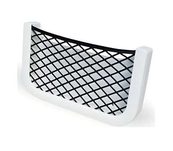 Plastic goods holder white 25x12x2 cm
