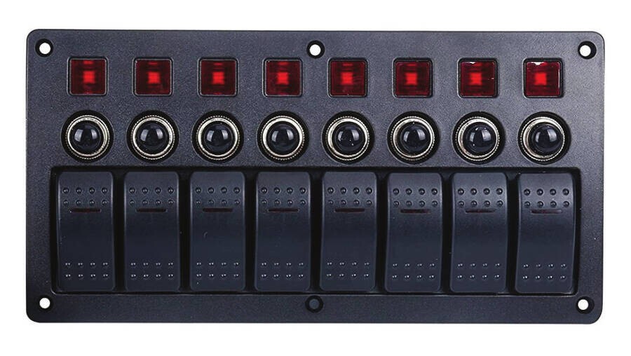 Otomatik Sigortalı ve Işıklı Switch Paneli