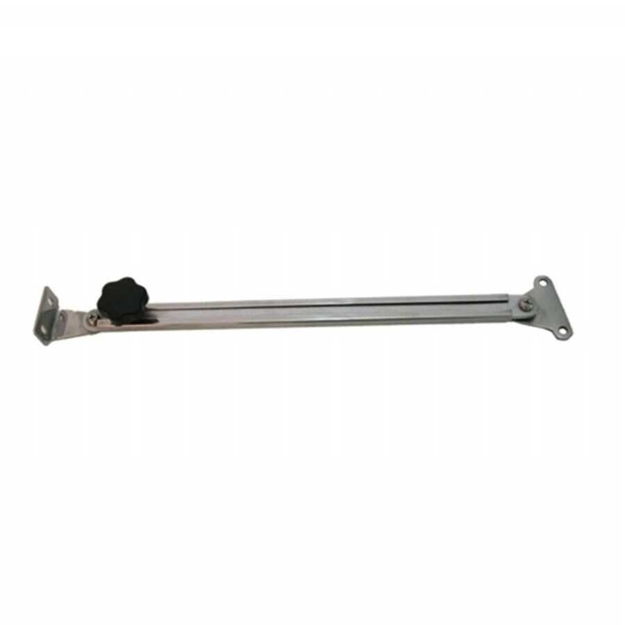 Vasistas with canal, cover holder, stainless steel