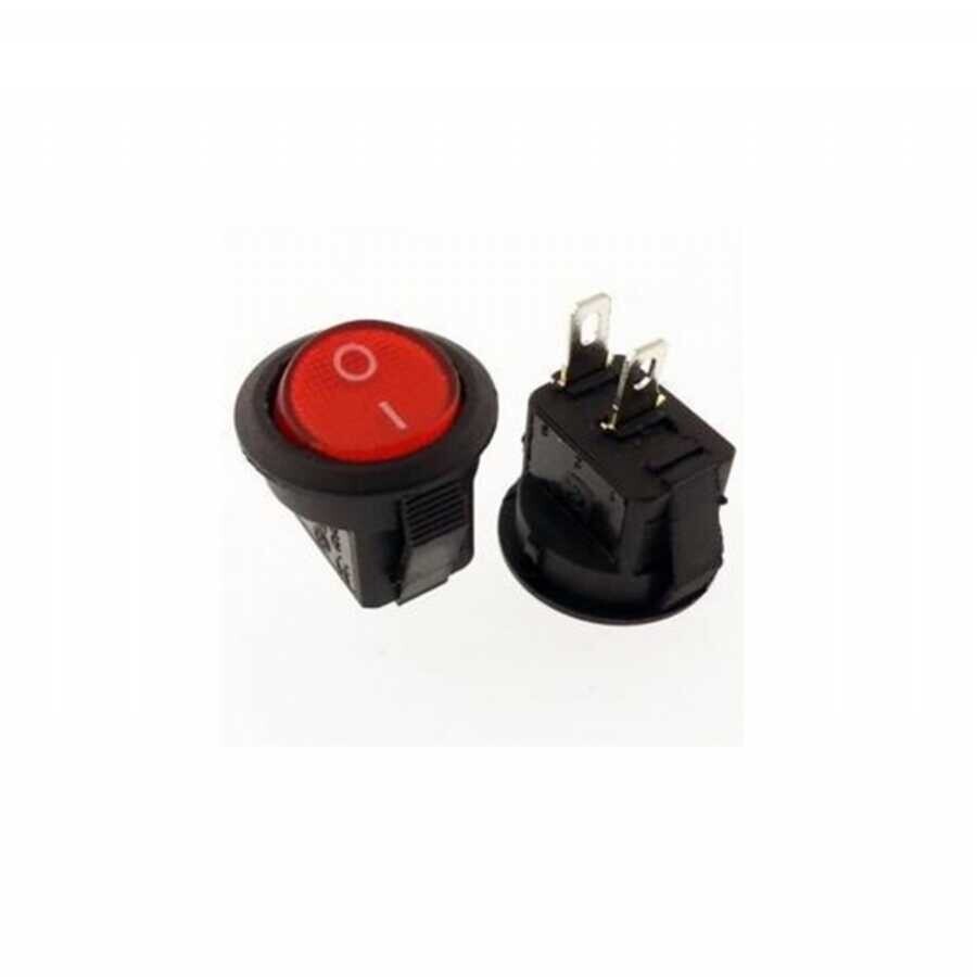 Kırmızı Işıklı Switch Anahtar On-Off