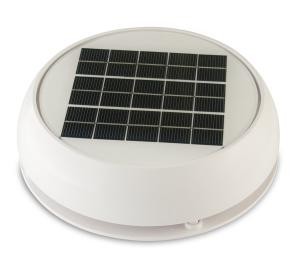Nicro Day&Night solar havalandırma 4’’. Beyaz ABS