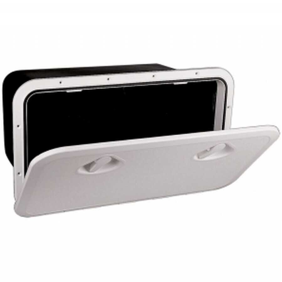 Nuova Rade Plastic Cabinet, White, 180 ° Open, 60x35cm