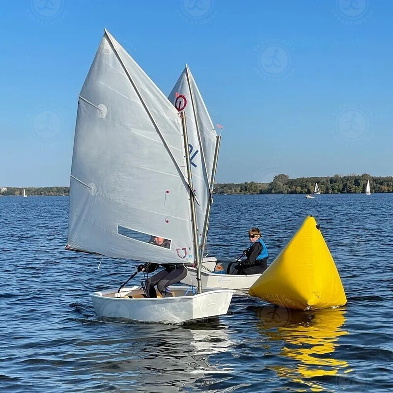 Üçgen Şişme Şamandıra, Yelken, Yüzme, Triathlon Yarış Parkur Şamandırası