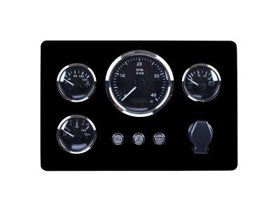 Siyah Motor Gösterge Paneli