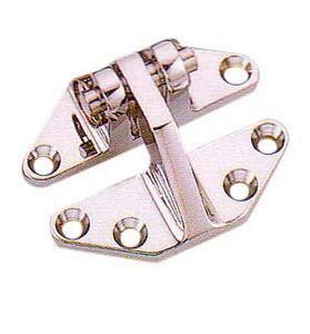 Kapak menteşesi, AISI316 paslanmaz çelik. Çıkarılabilir pimli 76x57mm.