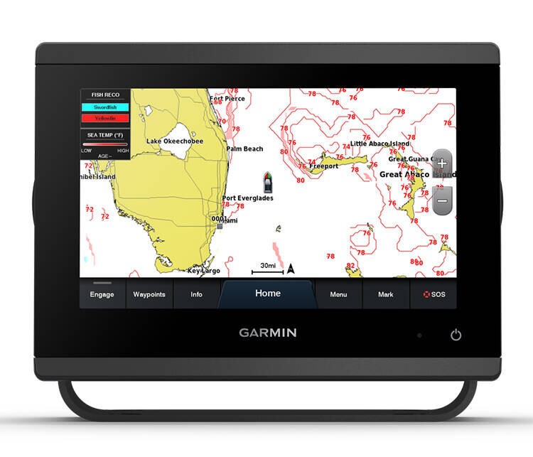 Garmin GPSMap 723xsv Chartplotter Balık Bulucu Combo