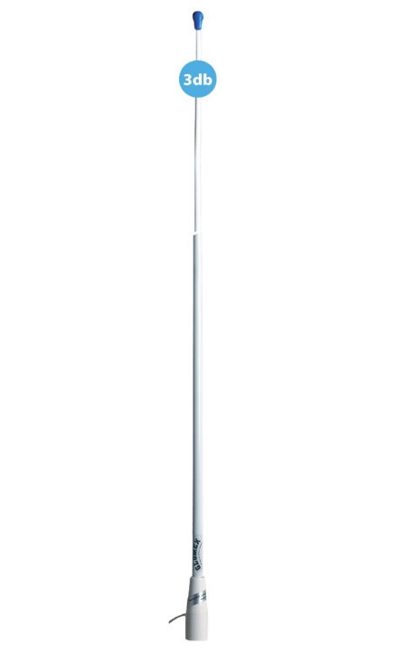 Glomex RA 112 VHF Telsiz Anteni NY Fiber Glas / 1.5 Mt