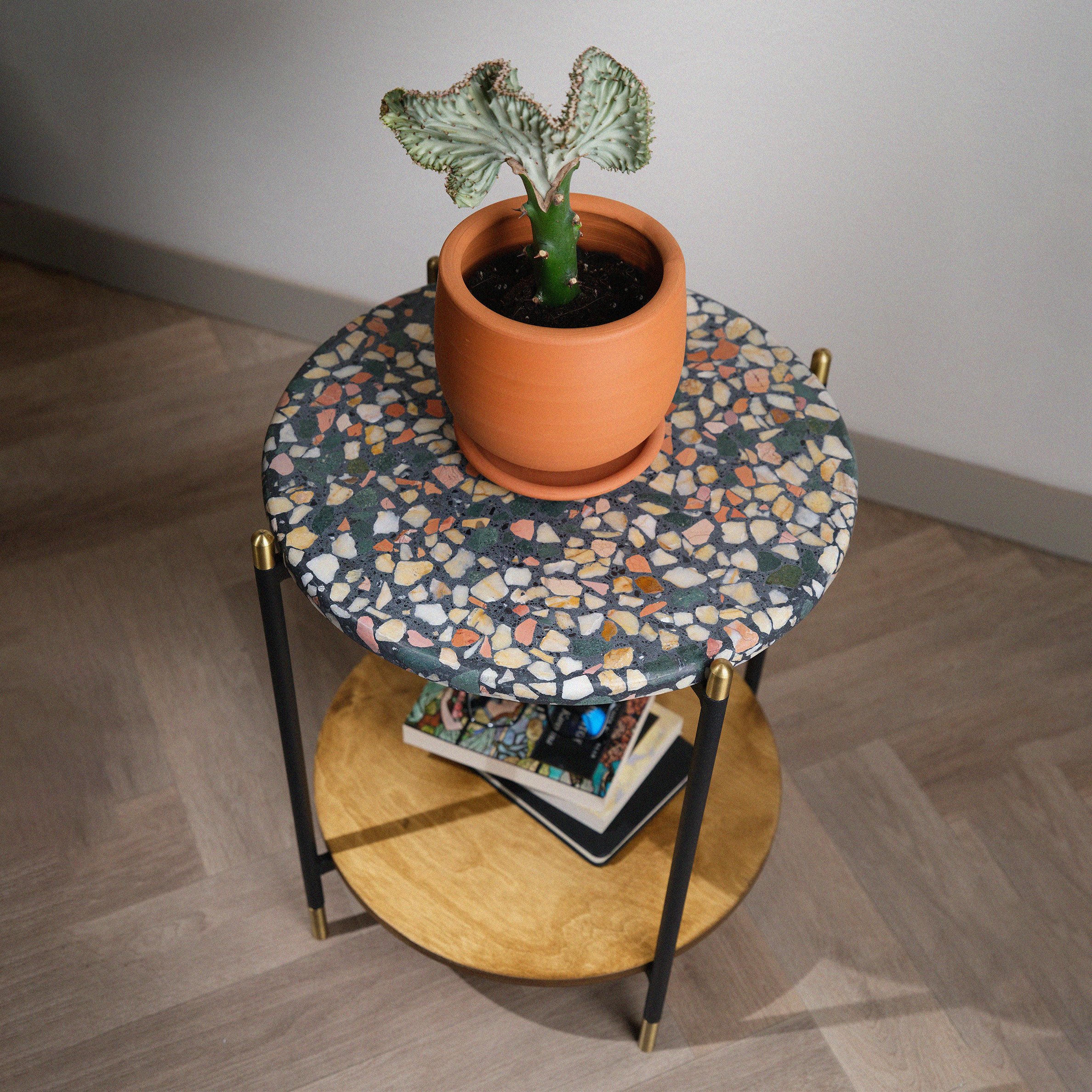 Plak Terrazzo Sehpa