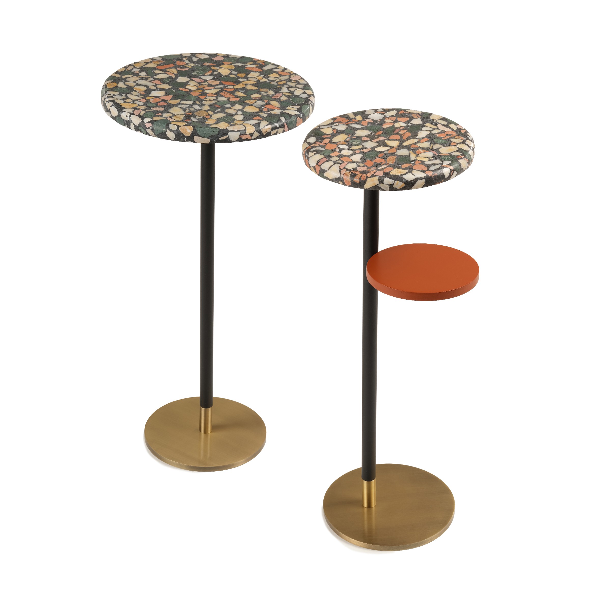 Dirhem - Çekirdek Terrazzo Sehpa Takımı