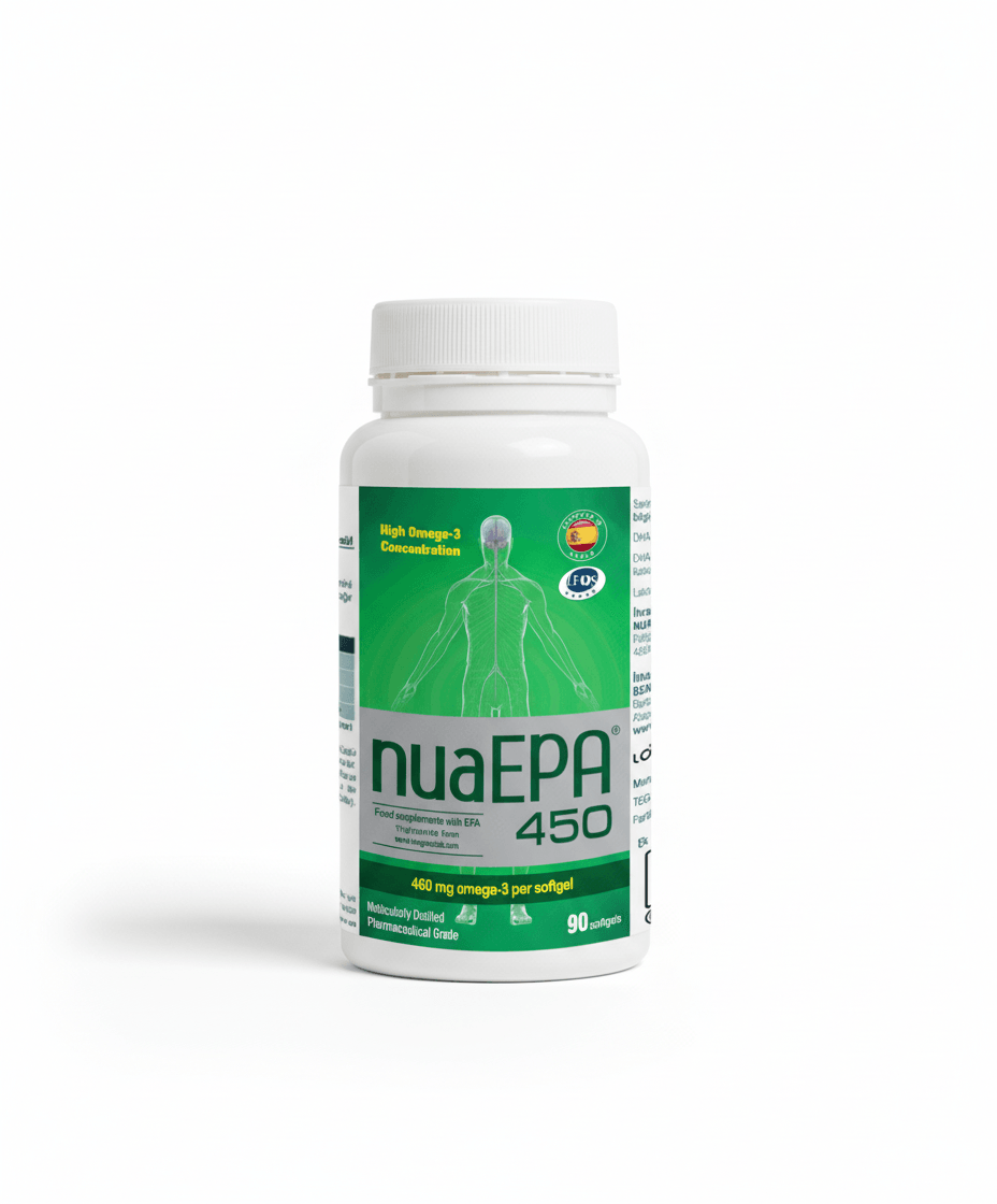 Nua EPA 450 Omega-3 İçeren Gıda Takviyesi 90 Kapsül