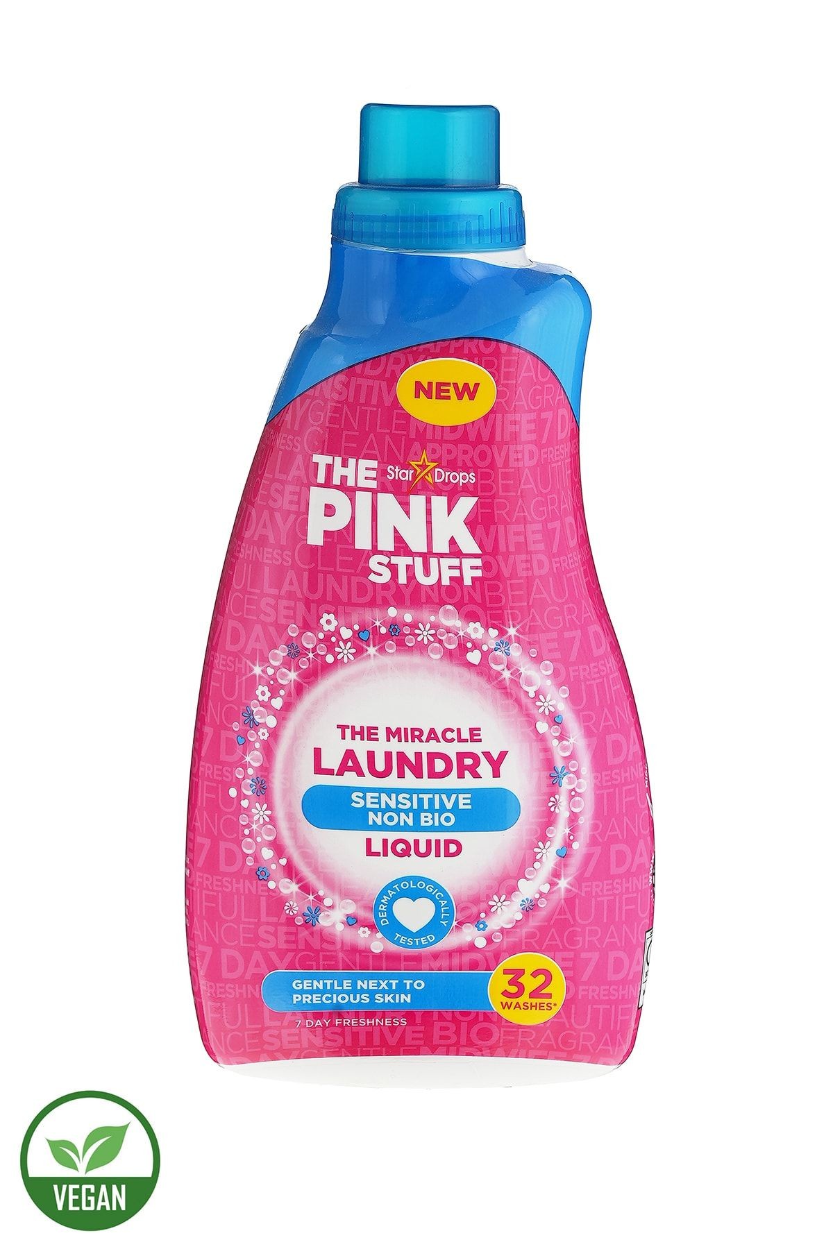Mucizevi Non Bio Sıvı Çamaşır Yıkama Deterjanı 960 Ml
