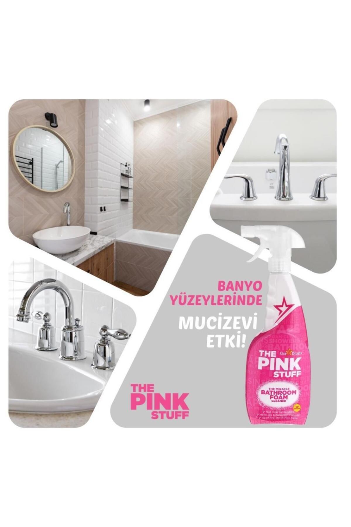 Mucizevi Banyo Köpük Temizleyici 750ml - Mucizevi Krem 500ml