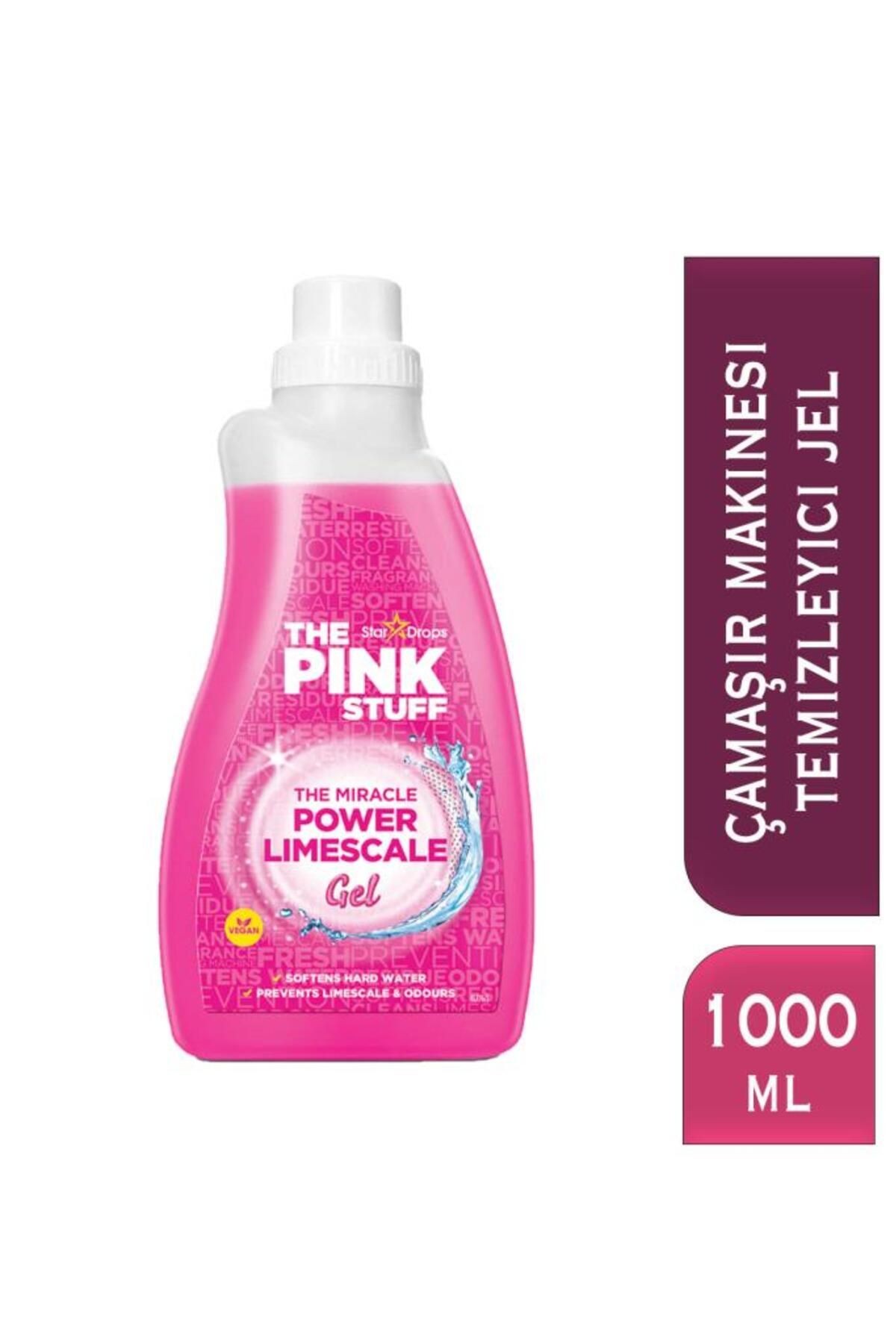 Mucizevi Çamaşır Makinesi Temizleyici,Kir,Koku Ve Kireç Önleyici Vegan Jel 1000ml