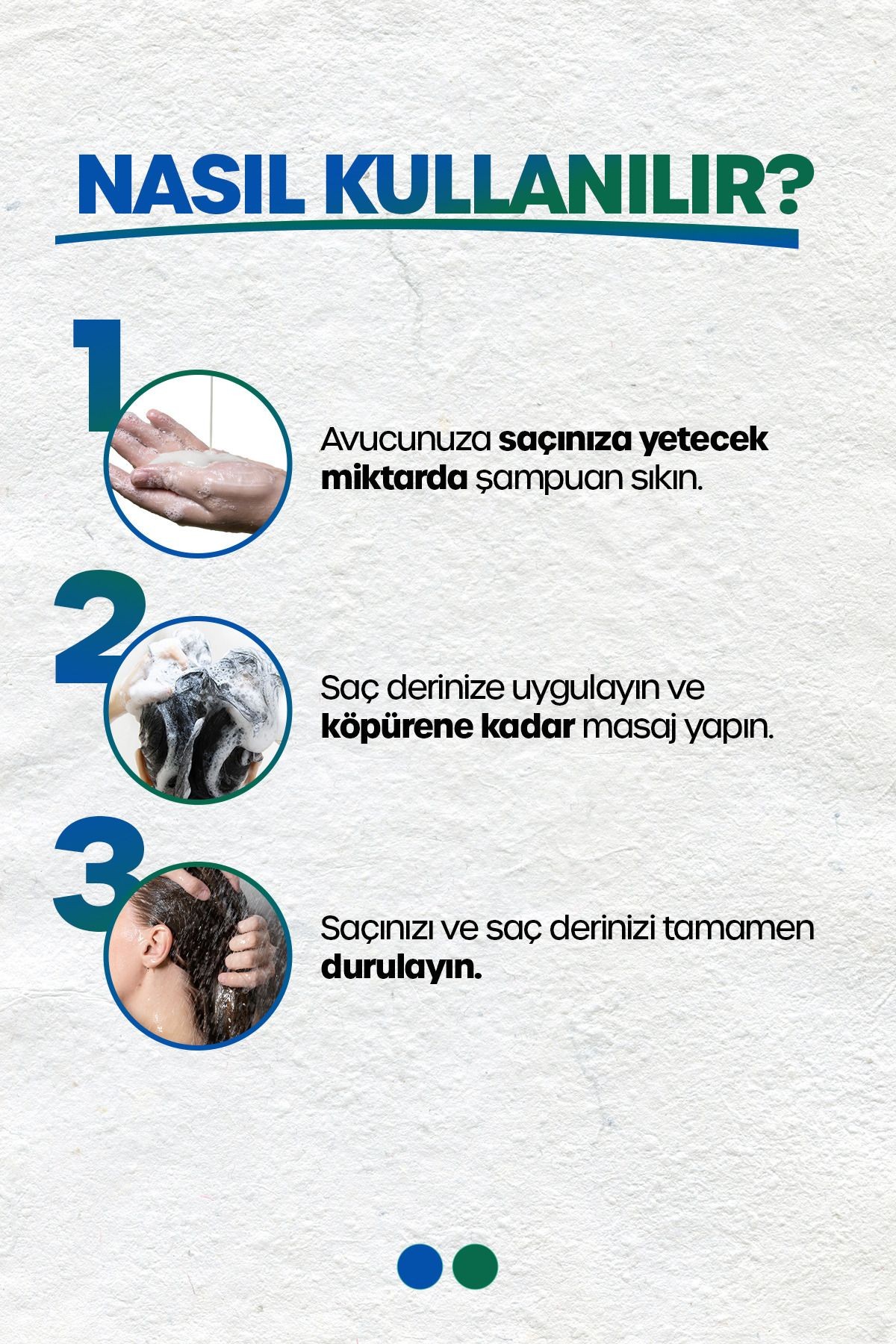 Lab Dökülme Karşıtı Bakım Şampuanı Saç Uzamasını Destekleyen 17 Tip Amino Asit 3x1000 Ml