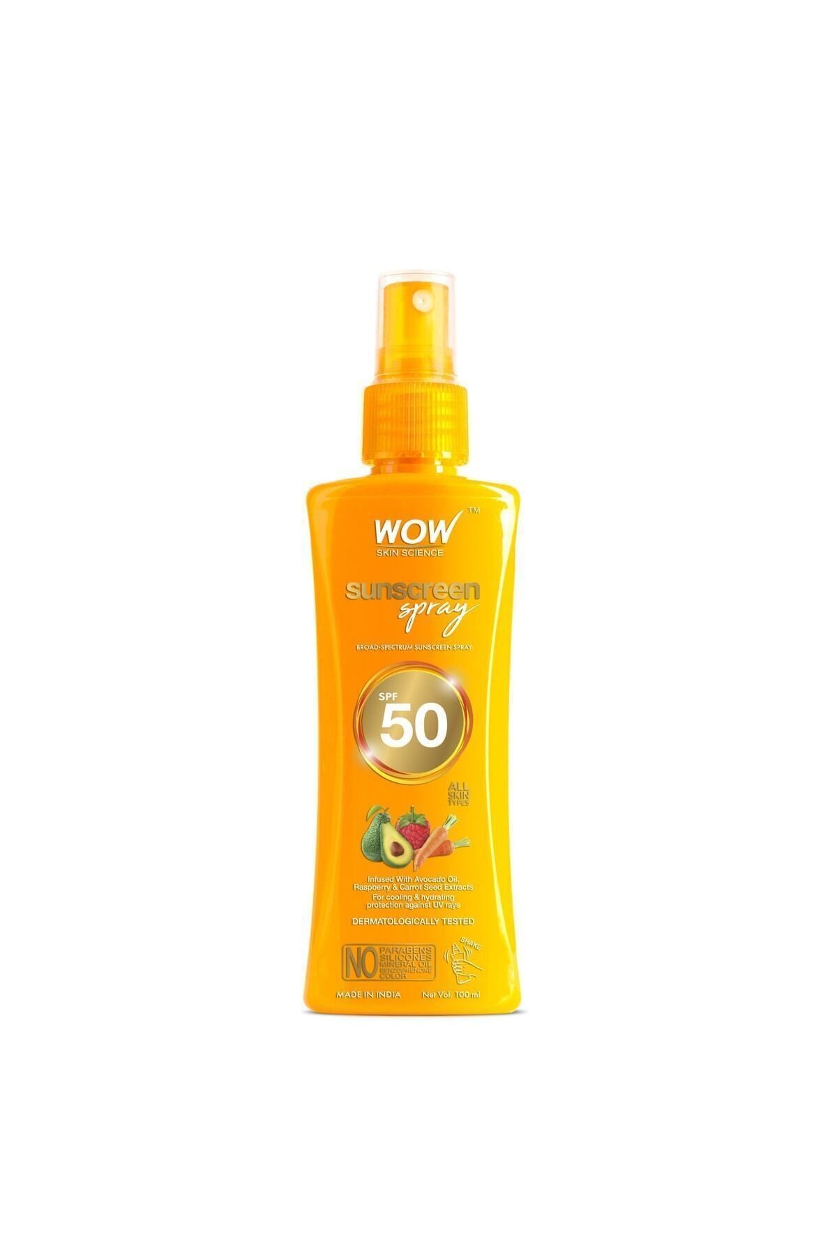 Güneş Koruyucu Sprey Spf 50-doğal Içerikli-su Bazlı, Makyaj Altı Kullanıma Uygundur Su Geçirmez100ml