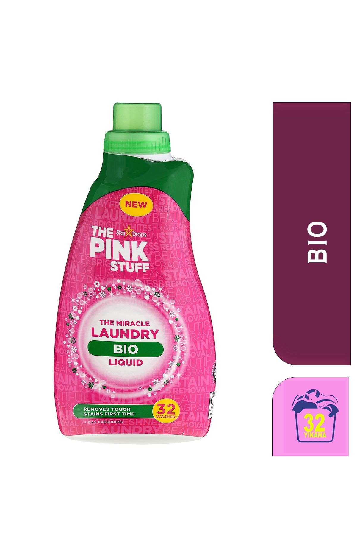 Mucizevi Bio Sıvı Çamaşır Yıkama Deterjanı 960 Ml