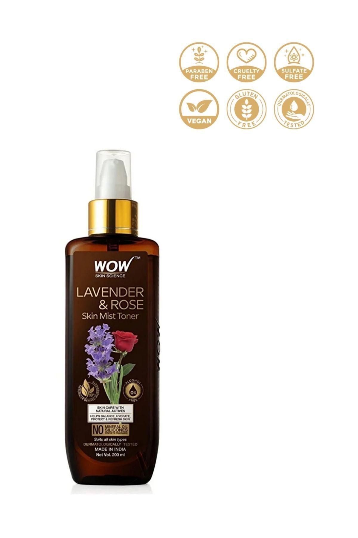 Mist Tonik Lavanta -gül Özü %0 Alkol %99 Doğal Içerik- 200ml