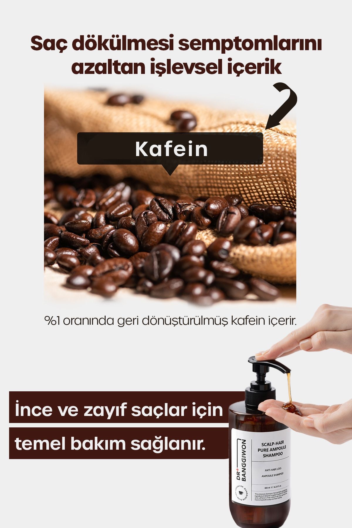 Saf Ampül Şampuanı, Dökülme Karşıtı, Pure Ampoule Shampoo Miracle Kompleks 480 ml