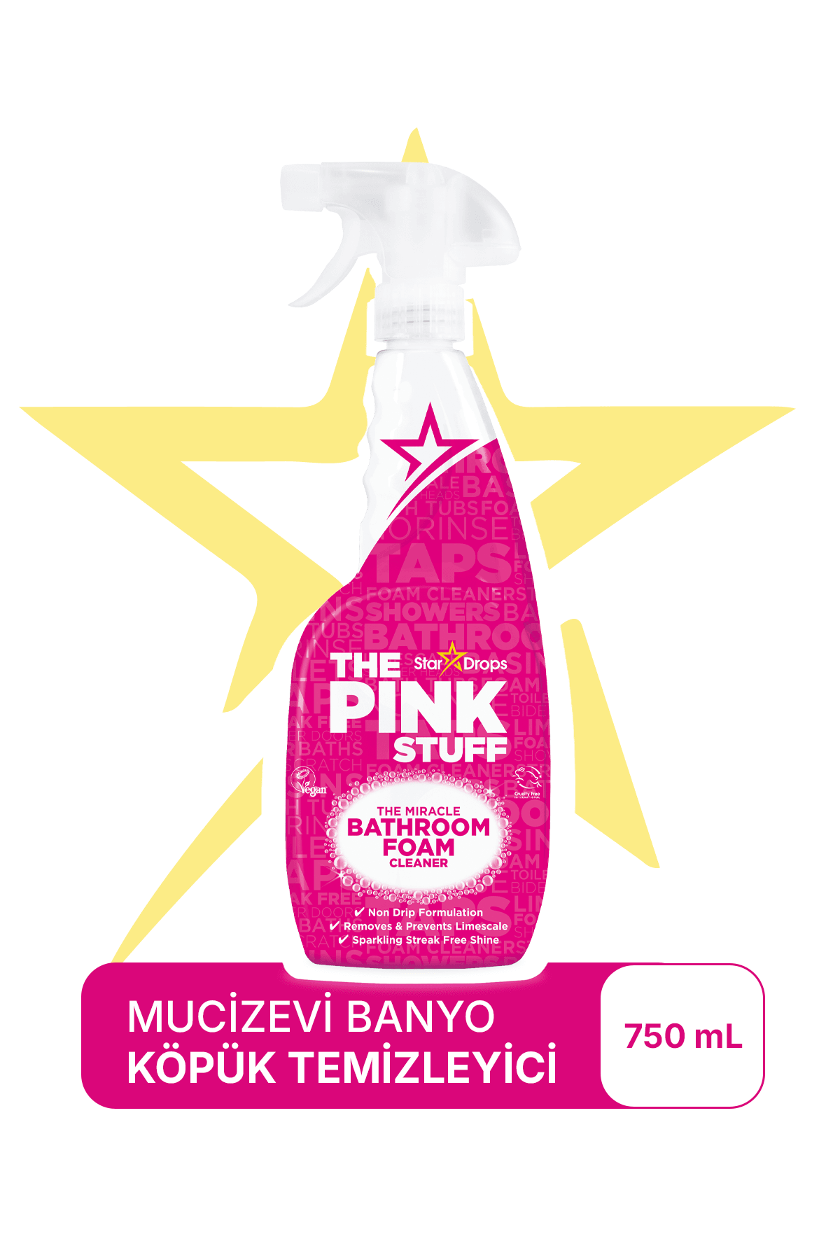 Mucizevi Banyo Köpük Temizleyici 750ml