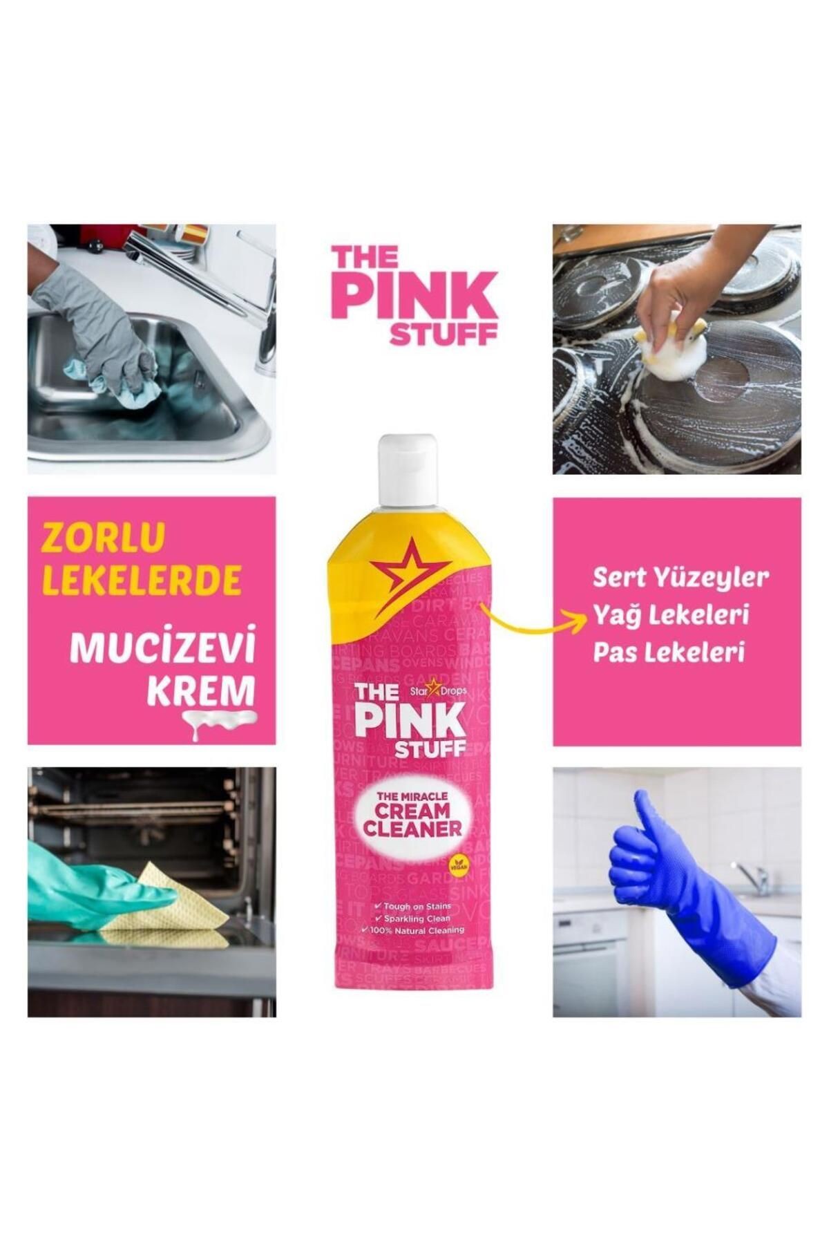 Mucizevi Banyo Köpük Temizleyici 750ml - Mucizevi Krem 500ml