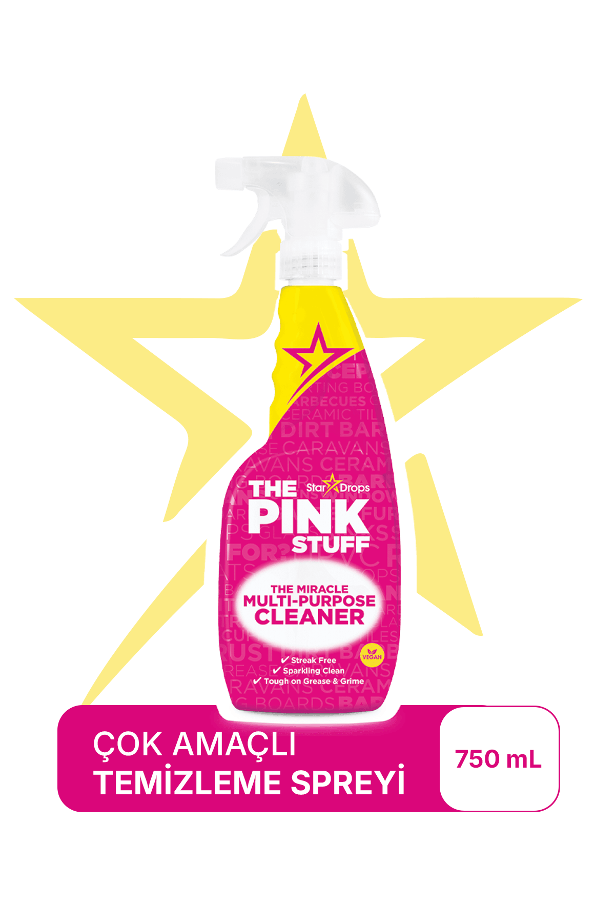 Pink Stuff Mucizevi Çok Amaçlı Temizleme Spreyi 750 ml