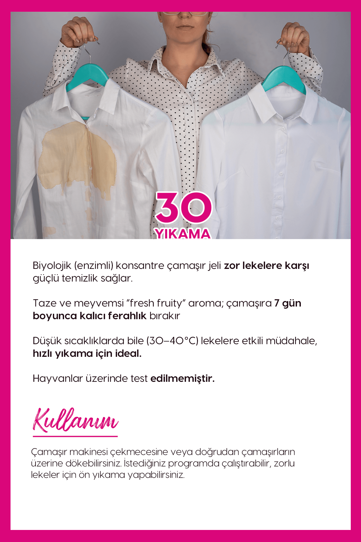 Mucizevi Bio Çamaşır Yıkama Jeli 900ml