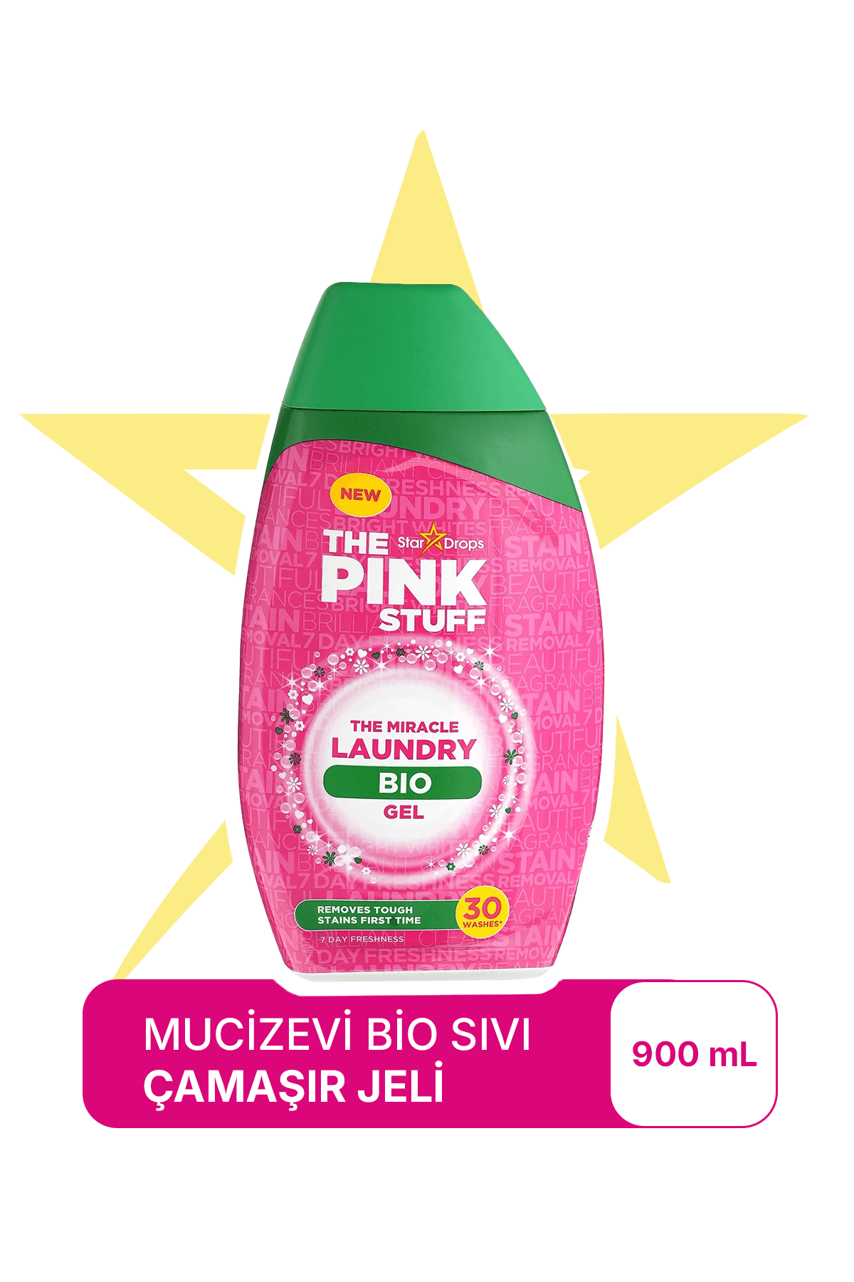 Mucizevi Bio Çamaşır Yıkama Jeli 900ml