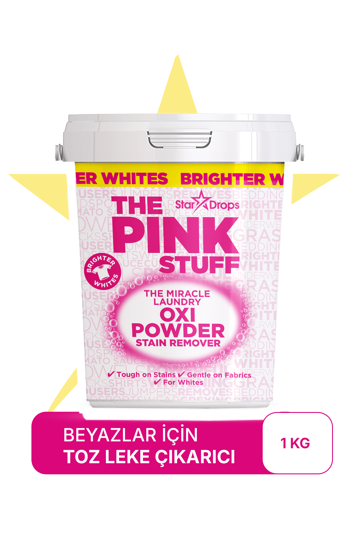 Mucizevi Oxi Toz Leke Çıkarıcı Beyazlar