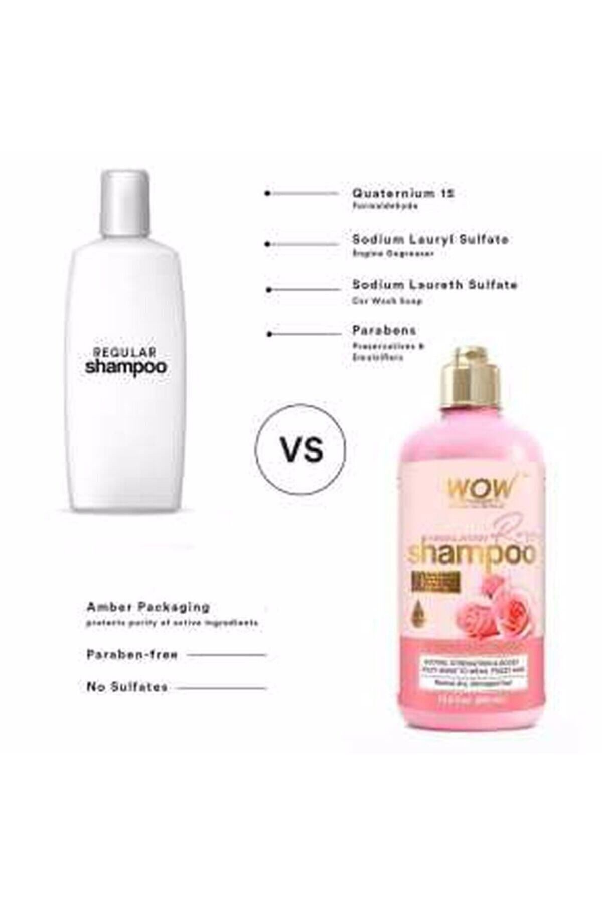 Hint Gülü Şampuanı-%93,4 Doğal Içerik-gül Hidrosolü, Badem Ve Argan Yağı 300ml