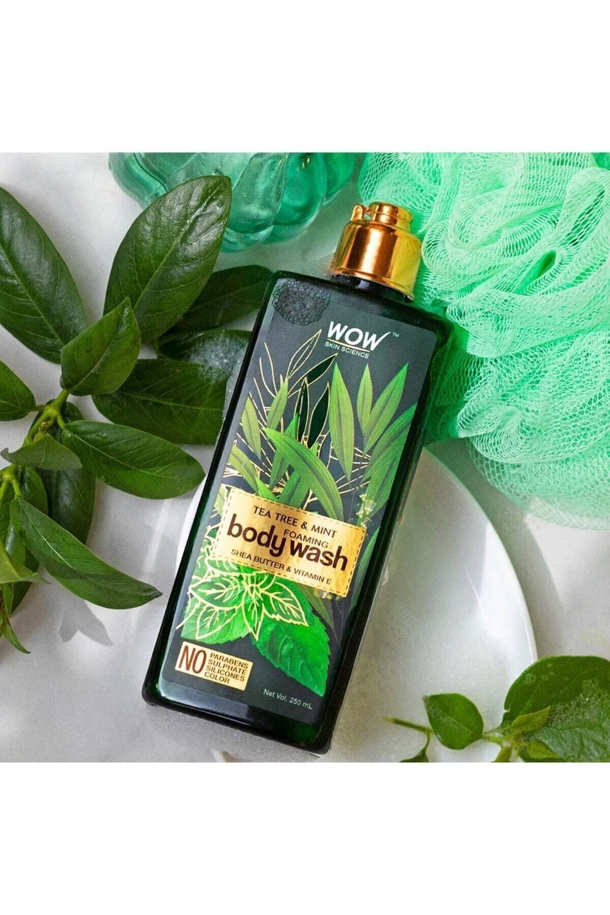 Çay Ağacı Duş Jeli -shea Yağı, Çay Ağacı Ve Nane Esansiyel Yağları Ve E Vitamini- 250ml