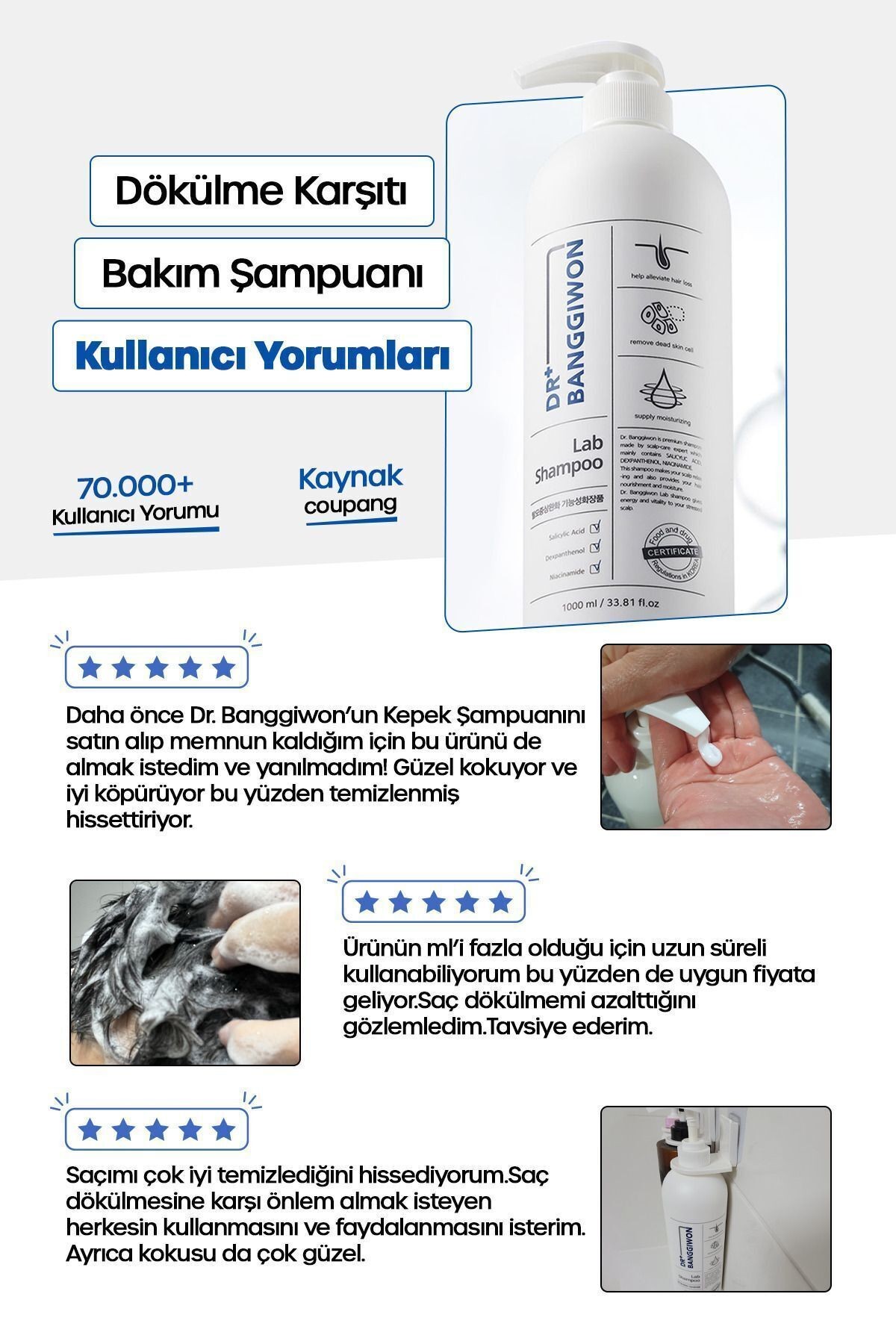 Lab Şampuan Ve Lab Treatment Complex Saç Bakım Seti 1000x2 ml